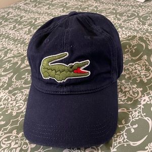 Lacoste Solid Big Croc Cap